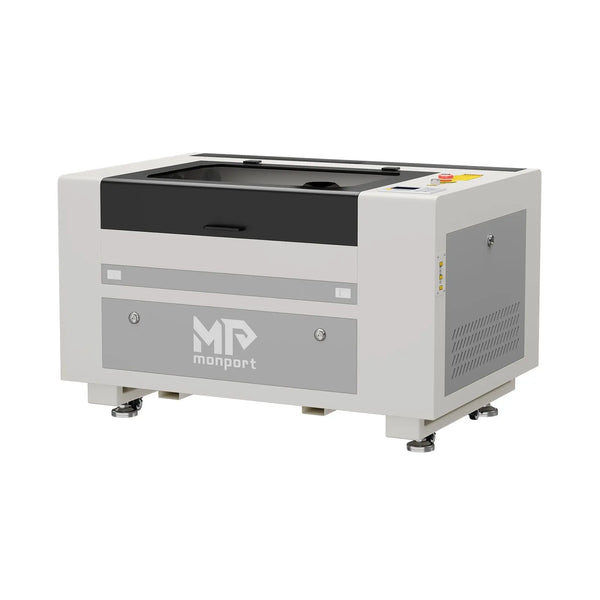 Monport 60W CO2 Laser Engraver and Cutter 24 x 16 in. with Autofocus