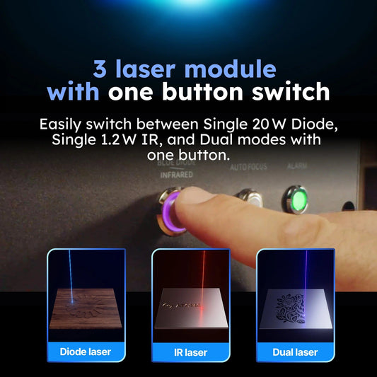 AtomStack Kraft Dual Diode Laser Engraver