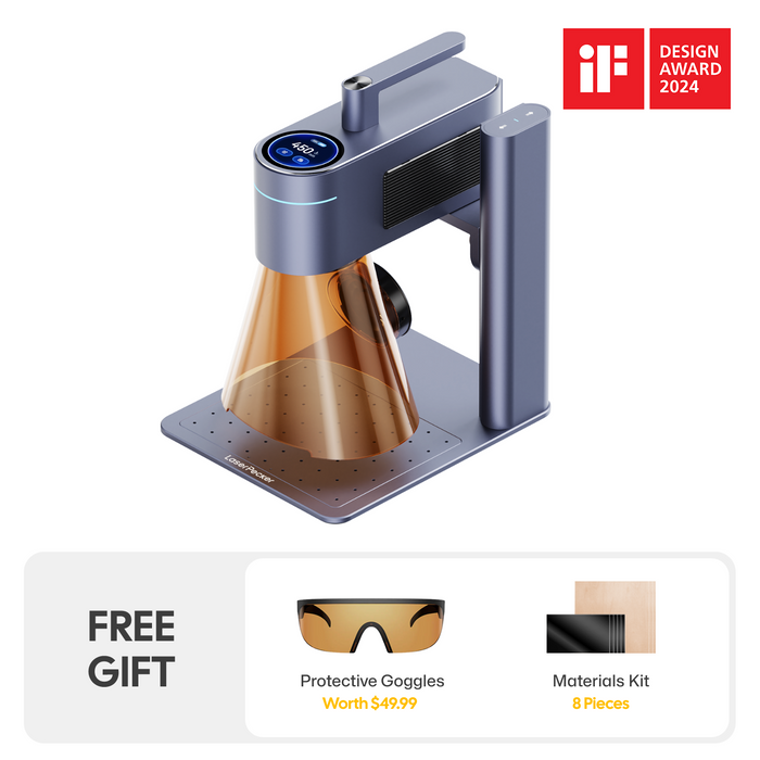 LaserPecker LP4 Diode and Infrared Dual Laser Engraver