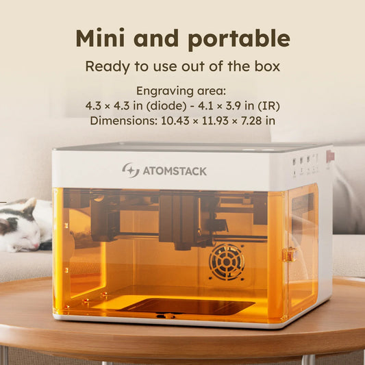 AtomStack P1 Dual Diode Laser Engraver