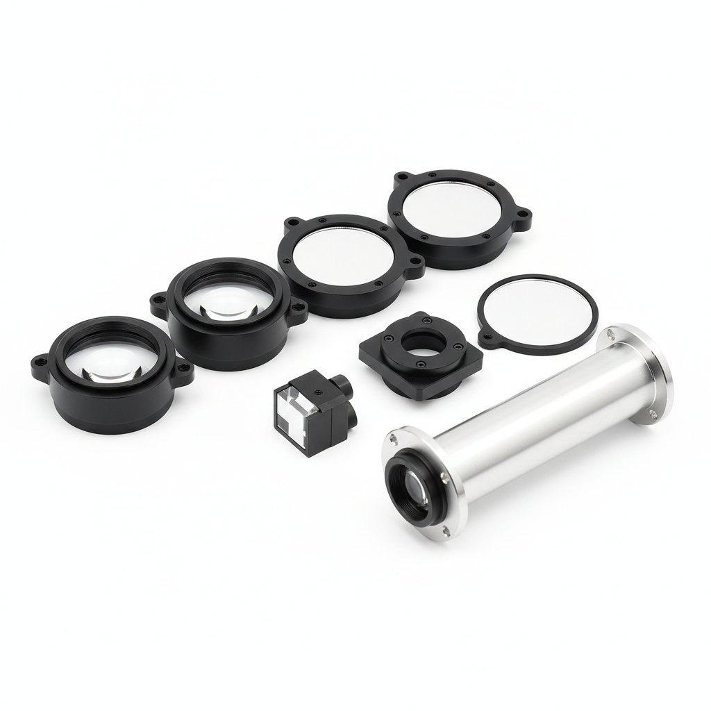 OptiClear Laser Lens and Optics Replacement Set on white background