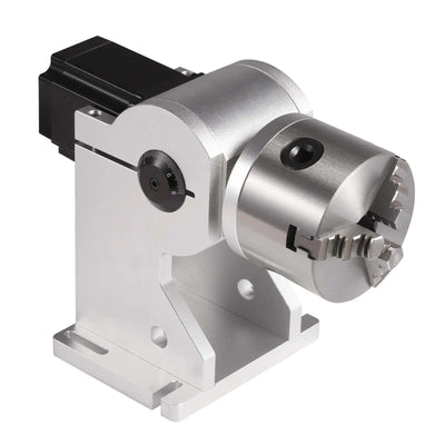 Monport 80mm Three Jaw Rotary Axis with Scale Dial