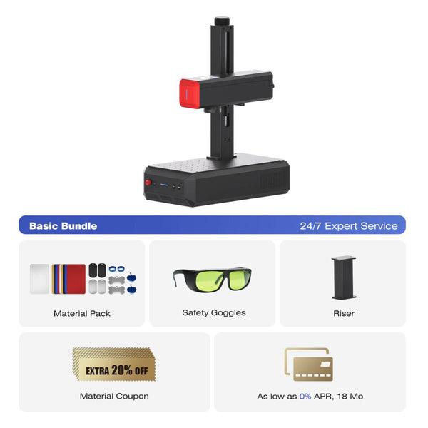 ComMarker B6 JPT MOPA 20W-60W Fiber Laser Engraver