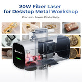 Sculpfun G20 20W Fiber Laser Engraver view 3