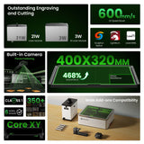 Sculpfun E1 Pro Enclosed Dual Laser Engraver view 2