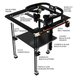Vision Miner 22 IDEX v4 High-Temperature Industrial 3D Printer view 7
