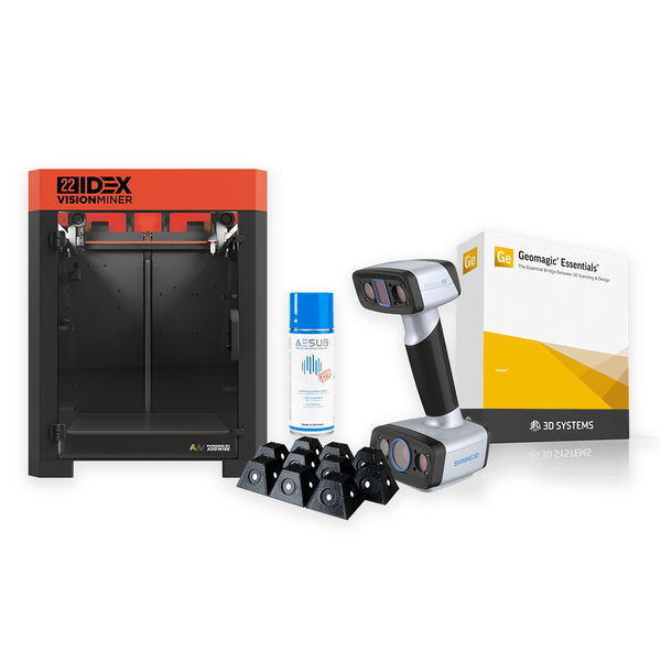Vision Miner 22 IDEX R&D and 3D Scanner Bundle