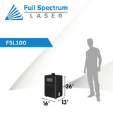Full Spectrum Laser FSL100 Fume Extractor view 3