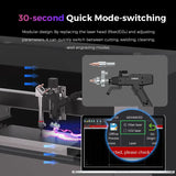 GWEIKE M Series 6-in-1 CNC Laser Cutting Machine and Fiber Laser Welder view 4