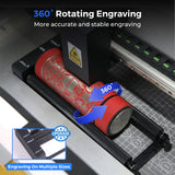 Gweike Cloud RF Metal Tube CO2 Laser Engraver view 4