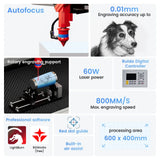 Monport 60W Autofocus Industrial CO2 Laser Engravers view 3