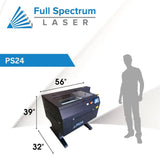 Full Spectrum Laser PS24 P-Series 24x16 Industrial CO2 Laser Engraver view 8