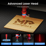 Monport 90W Autofocus Industrial CO2 Laser Engravers view 6