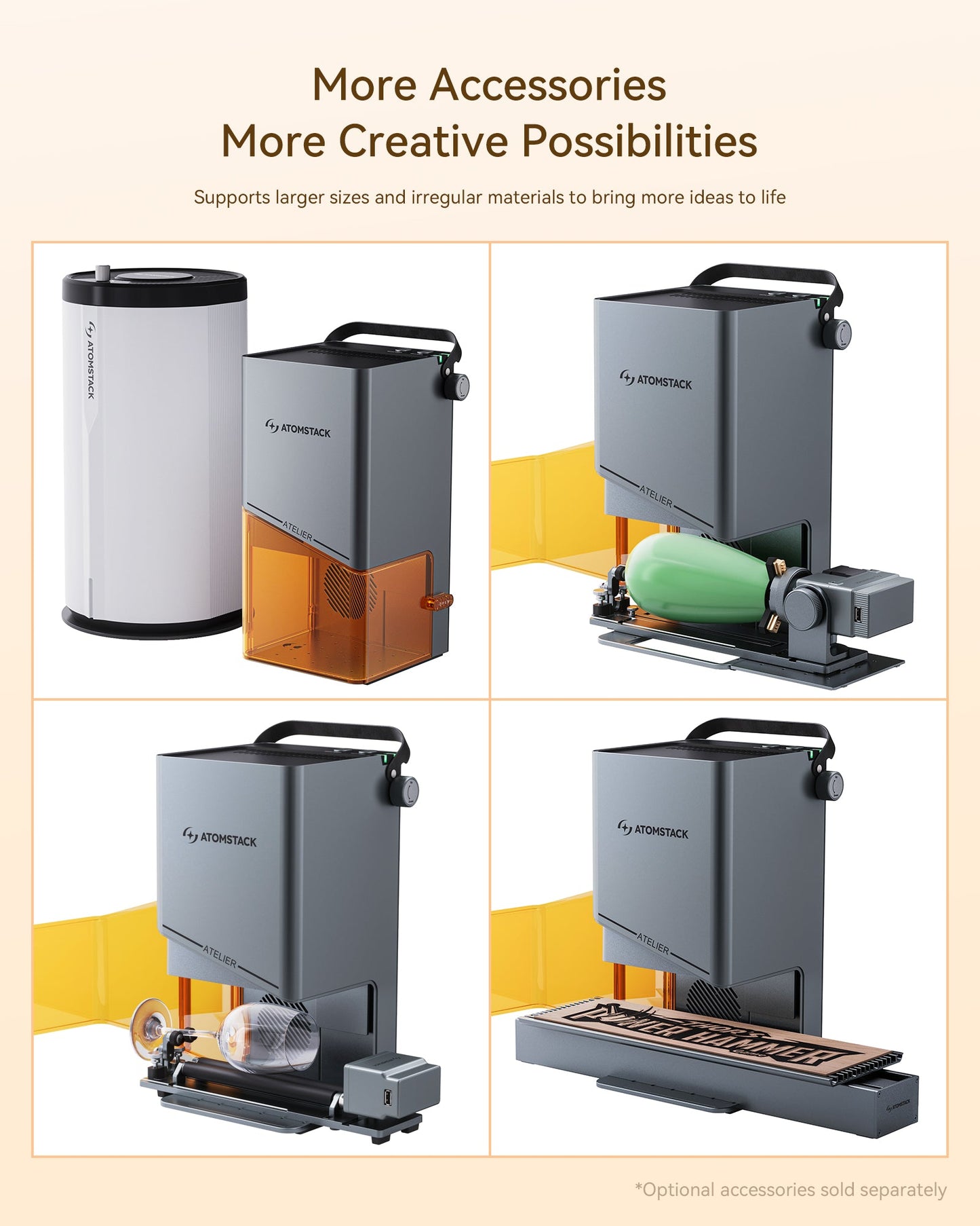 AtomStack Atelier Diode Laser Engraver