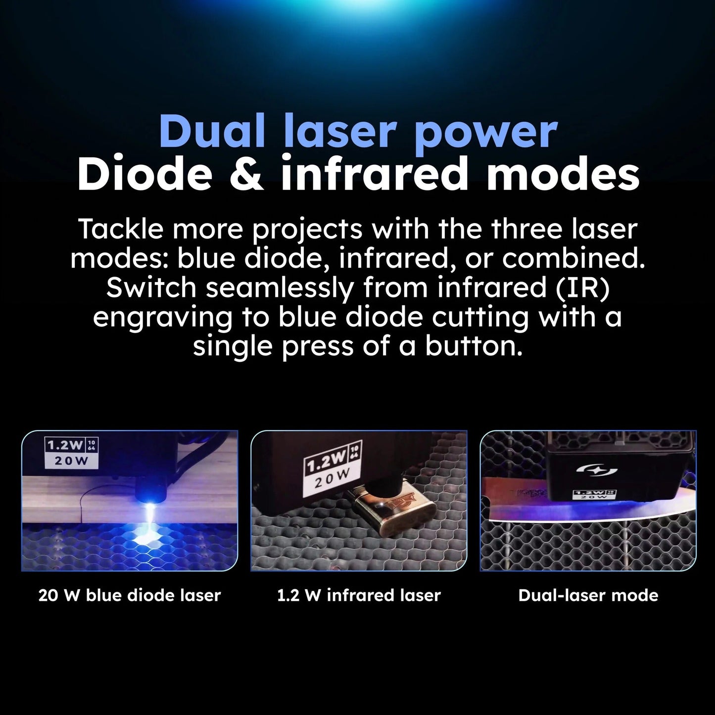 AtomStack Kraft Dual Diode Laser Engraver