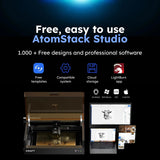 AtomStack Kraft Dual Diode Laser Engraver view 6