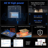 AtomStack Kraft 40W Diode Laser Engraver view 2