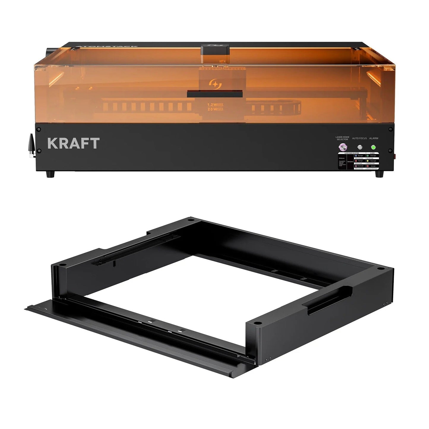 AtomStack Kraft Laser Cutter - 40W Diode With Riser