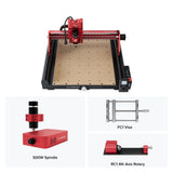 AtomStack C4 Pro CNC Router Laser Hybrid view 4