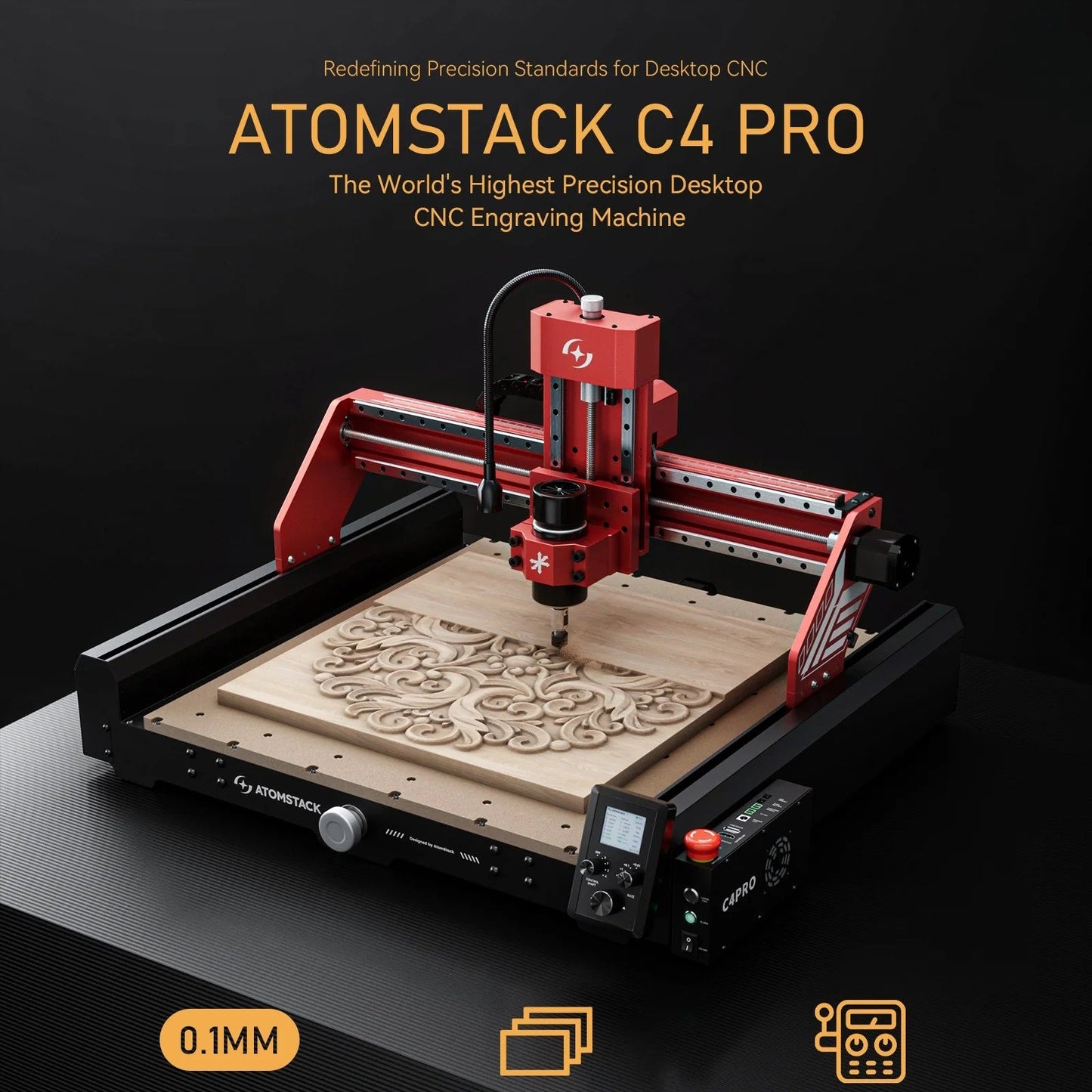AtomStack C4 Pro CNC Router Laser Hybrid