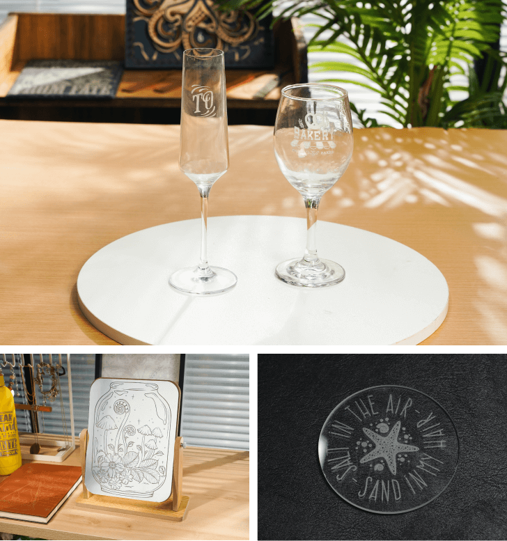 AtomStack Hurricane 55W CO2 Laser Engraver