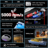 Sculpfun G9 IR and Diode Laser Engraver view 6