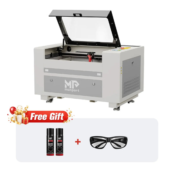 Monport 60W Autofocus Industrial CO2 Laser Engravers
