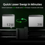 Sculpfun E1 Enclosed Dual Laser Engraver view 4