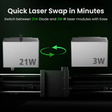 Sculpfun E1 Pro Enclosed Dual Laser Engraver view 4