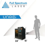 Full Spectrum Laser Unmei Compact WLC ZCam UV Laser Engraver view 6