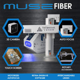 Full Spectrum Laser Muse Economy Open Galvo Fiber Laser Engraver view 3