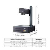 Monport GM 50W Pro Integrated Fiber Laser Engravers view 3