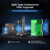 Monport GT 60W Split MOPA Fiber Laser Engravers view 3