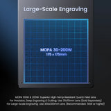 Monport GT 200W Split MOPA Fiber Laser Engravers view 5