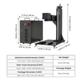 Monport GT 50W Split Fiber Laser Engravers view 2
