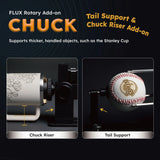 FLUX Chuck Rotary Add-on for Beambox II 55W view 4