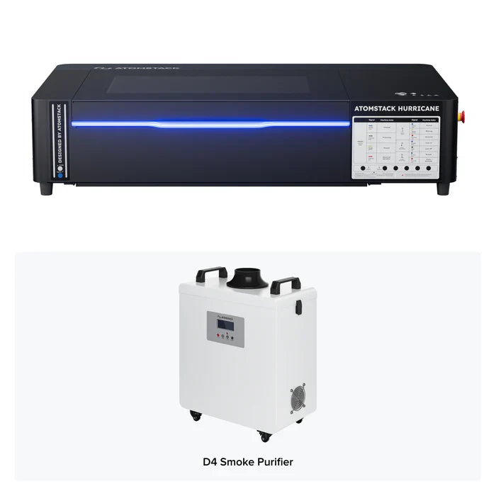 AtomStack Hurricane 55W CO2 Laser Engraver