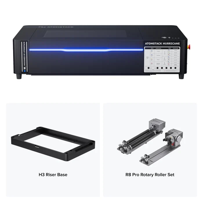 Atomstack Hurricane 55W CO2 Laser Cutter Laser Power