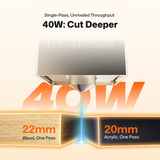LaserPecker LX2 40W Diode and Infrared Dual Laser Cutter view 3