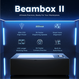 FLUX Beambox II 55W Desktop CO2 Laser Cutter & Engraver view 2