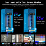 Sculpfun A9 Ultra Fiber and Diode Laser Engraver view 8