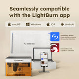 AtomStack P1 Dual Diode Laser Engraver view 4