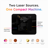 FLUX beamo II 30W Desktop CO2 Laser Cutter & Engraver view 4