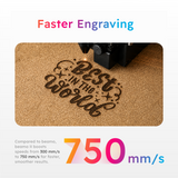 FLUX beamo II 30W Desktop CO2 Laser Cutter & Engraver view 5