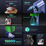 Gweike G3 MOPA Fiber and Diode Dual Laser Engraver view 7