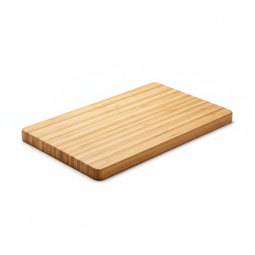 GrainBoard Bamboo Laser Engraving Cutting Board on white background