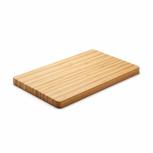 GrainBoard Bamboo Laser Engraving Cutting Board on white background