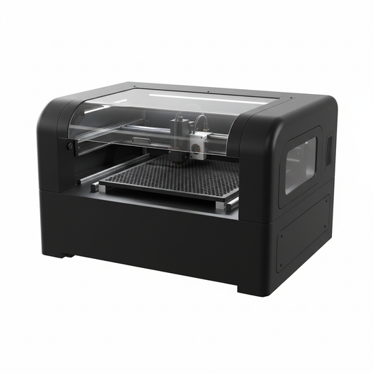 ClearCut CO2 Laser Engraver on white background