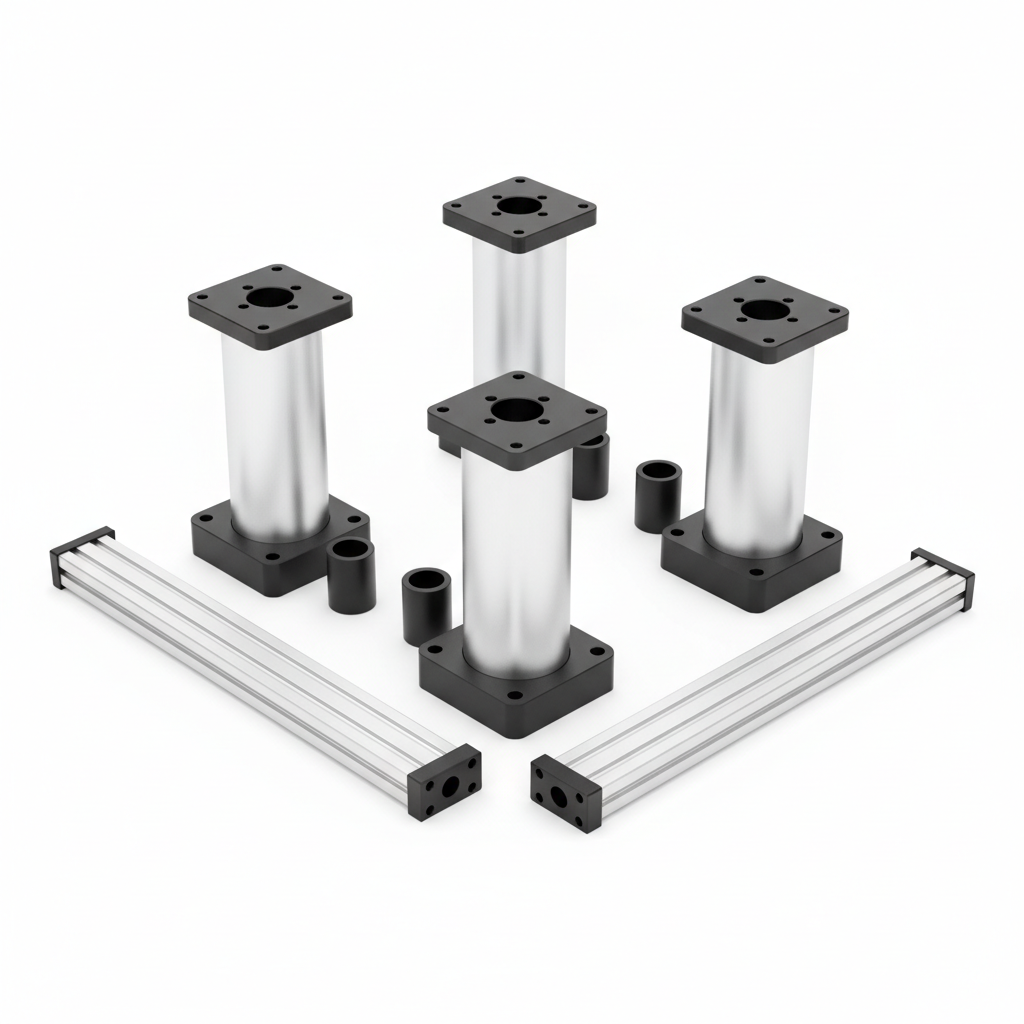 LiftUp Laser Engraver Riser and Extension Kit on white background