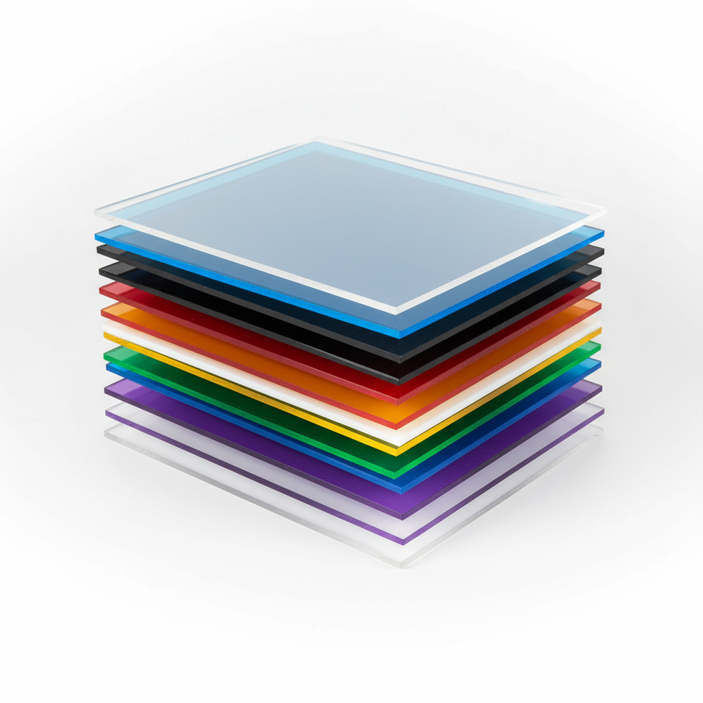 LumiCast Acrylic Sheet Pack on white background